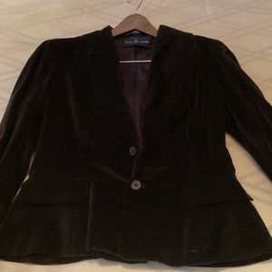 Ralph Lauren Black Velvet Jacket